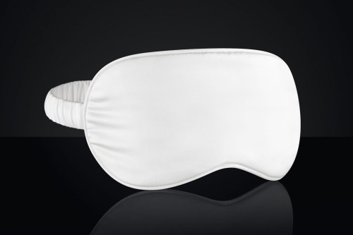 Jedwabna opaska na oczy 9x21 - Ivory