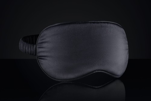 Jedwabna opaska na oczy 9x21 - Black