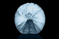 Jedwabny Turban do Spania - Grey Blue