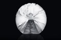 Jedwabny Turban do Spania - Silver