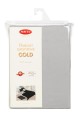Pościel satynowa dwustronna DOUBLE FACE KOLEKCJA GOLD 140x200 Szarość + Czerń