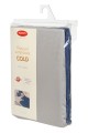 Pościel satynowa dwustronna DOUBLE FACE KOLEKCJA GOLD 160x200 Szary + Niebieski