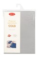 Pościel satynowa dwustronna DOUBLE FACE KOLEKCJA GOLD 160x200 Szary + Niebieski