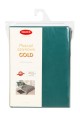 Pościel satynowa dwustronna DOUBLE FACE KOLEKCJA GOLD 160x200 Zieleń + Szarość