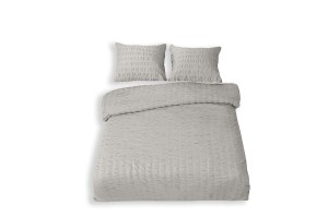 Pościel Satyna Gofrowana 160x200 Szary