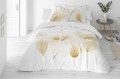 Pościel z Perkalu 160x200 Satyna Prestige Złote Liście