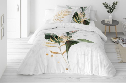 Pościel z Perkalu 160x200 Satyna Prestige Tropical