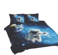 Pościel Bawełniana 200x220 Universal Astronauta Matex