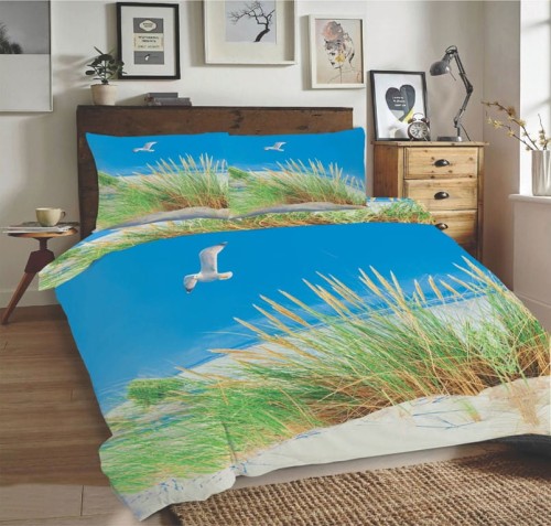 Pościel Bawełniana 200x220 Universal Plaża Matex