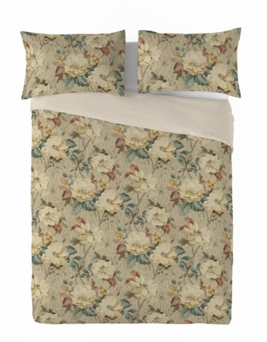 Pościel Lniana 160x200 Matex Linen Kwiaty