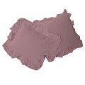 Zestaw poszewek bawełnianych 2x40x40 Pale Mauve Stonewashed