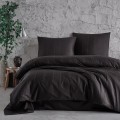 Pościel satyna bawełniana 160x200 Exclusive Capital Anthracite