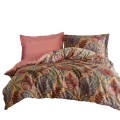 Pościel satyna bawełniana 220x200 Luxury Premium GRETA TERRA