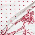 Pościel satyna bawełniana 220x200 Luxury ROSE BLANC