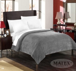 Narzuta na łóżko 170x210 MONTANA Stal