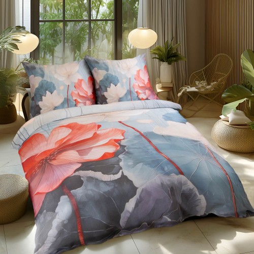 Pościel satyna bawełniana 220x200 Satynlove Premium 12406
