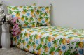 Pościel Bawełniana 160x200 żółte dzwonki