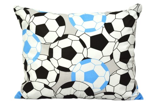 Poszewka bawełniana rozmiar 50x60 Piłka Nożna