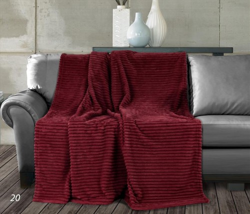 Koc 150x200 DIUNA Bordo