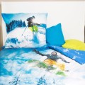 Pościel Bawełniana 160x200 Snowboard