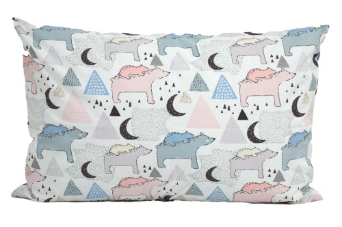 Poszewka bawełniana 40x60 Misie