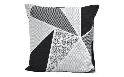 Poszewka z kory 40x40 romby szare