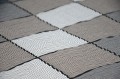 Pościel z Kory 160x200 brązowe piramidy 3246