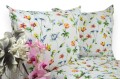 Pościel bawełniana 160x200 kwiato-strefa