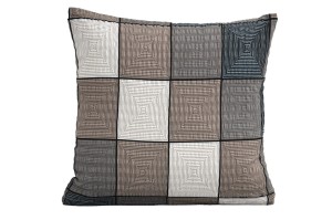 Poszewka z kory 40x40 brązowe piramidy