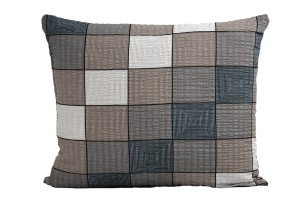 Poszewka z kory 50x60 brązowe piramidy
