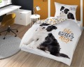 Pościel bawełniana 160x200 piesek 3862