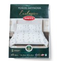 Pościel Satynowa 160x200 EXCLUSIVE Delikatna Łąka