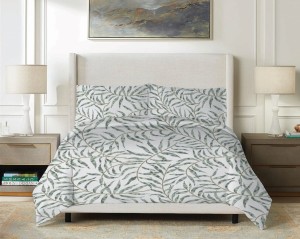 Pościel Satynowa 220x200 EXCLUSIVE Tropikalne liście