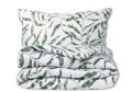 Pościel Satynowa 220x200 EXCLUSIVE Tropikalne liście
