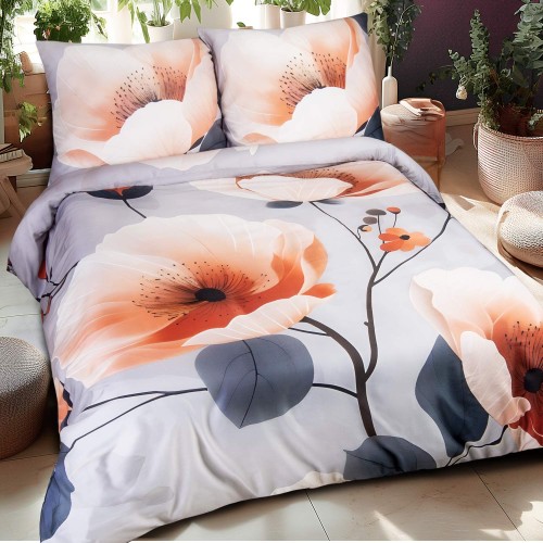 Pościel satyna bawełniana 220x200 SatynLove Premium 12409