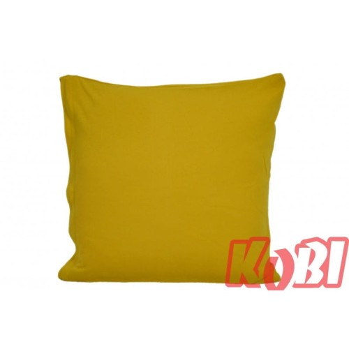 Poszewka jersey 40x40 kolor musztardowy