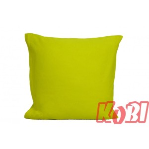 Poszewka jersey 40x40 kolor żółty
