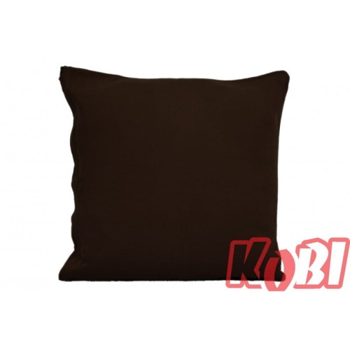 Poszewka jersey 40x40 kolor czekolada