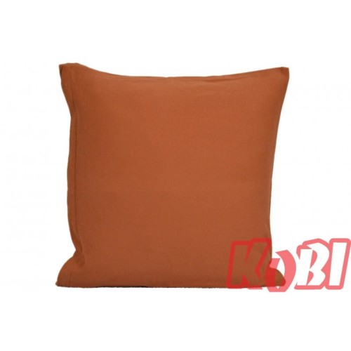 Poszewka jersey 40x40 kolor rudy