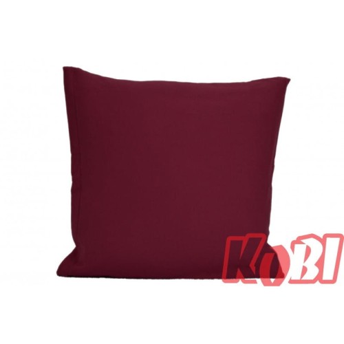 Poszewka jersey 40x40 kolor bordo