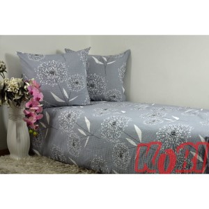 Pościel z Kory 160x200 Dmuchawce Szare
