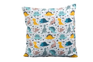 Poszewka bawełniana 40x40 Dinozaury v2 D72