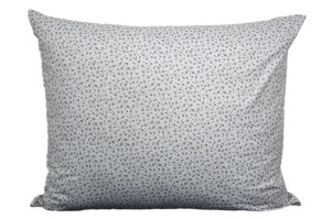 Poszewka bawełniana 50x60 szare maczki 3481