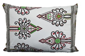Poszewka bawełniana 50x70 Parzenica szara 3467