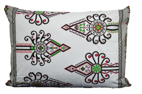 Poszewka bawełniana 50x70 Parzenica szara 3467