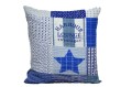 Poszewka z kory 40x40 Niebieskie gwiazdki 1488