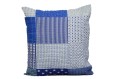 Poszewka z kory 40x40 Niebieskie gwiazdki 1488