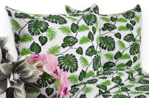 Pościel Bawełniana 140x200 monster zielony