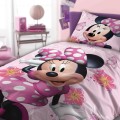 Pościel bawełna 140x200 + 1x70/90 Myszka Minnie 002