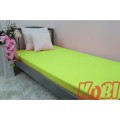 Prześcieradło frotte z gumką 120x200 Limonka